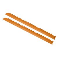 Oranžová náběhová hrana &quot;samec&quot; MD Ramp System Nitrile - délka 152 cm a šířka 5 cm