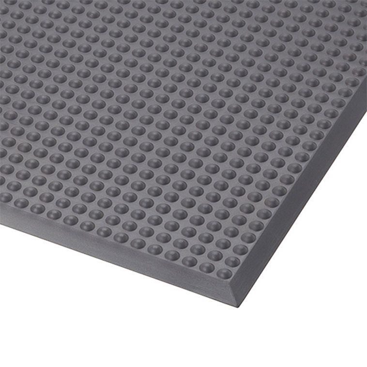 Šedá protiúnavová rohož Skywalker PUR - délka 65 cm, šířka 95 cm, výška 1,4 cm F