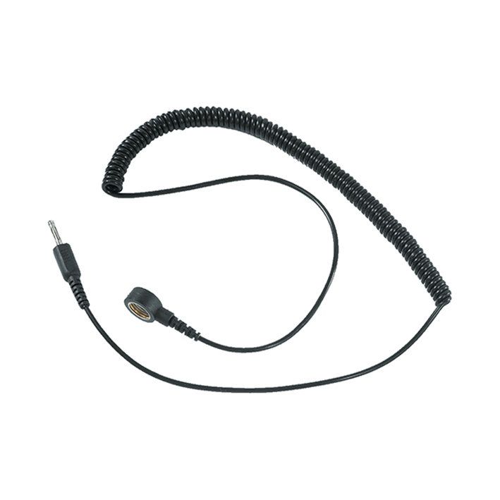 Uzemňovací kabel pro ESD rohože - délka 1,8 m F