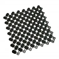 Černá bazénová rohož FLOMA SP20 - délka 21,7 cm, šířka 21,7 cm, výška 0,8 cm