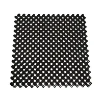 Černá bazénová rohož FLOMA SP20 - délka 21,7 cm, šířka 21,7 cm, výška 0,8 cm