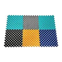 Černá bazénová rohož FLOMA SP20 - délka 21,7 cm, šířka 21,7 cm, výška 0,8 cm