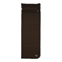 Černá samonafukovací karimatka NILS CAMP - délka 190 cm, šířka 63 cm, výška 3,8 cm