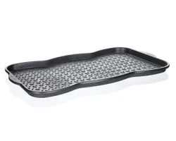 Plastový odkapávač na boty - délka 74 cm, šířka 36 cm, výška 3 cm