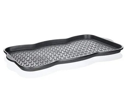 Plastový odkapávač na boty - délka 74 cm, šířka 36 cm, výška 3 cm