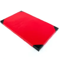 Červená žíněnka (tvrdost T40) MARBO GYMAT 02 - délka 200 cm, šířka 120 cm, výška 10 cm