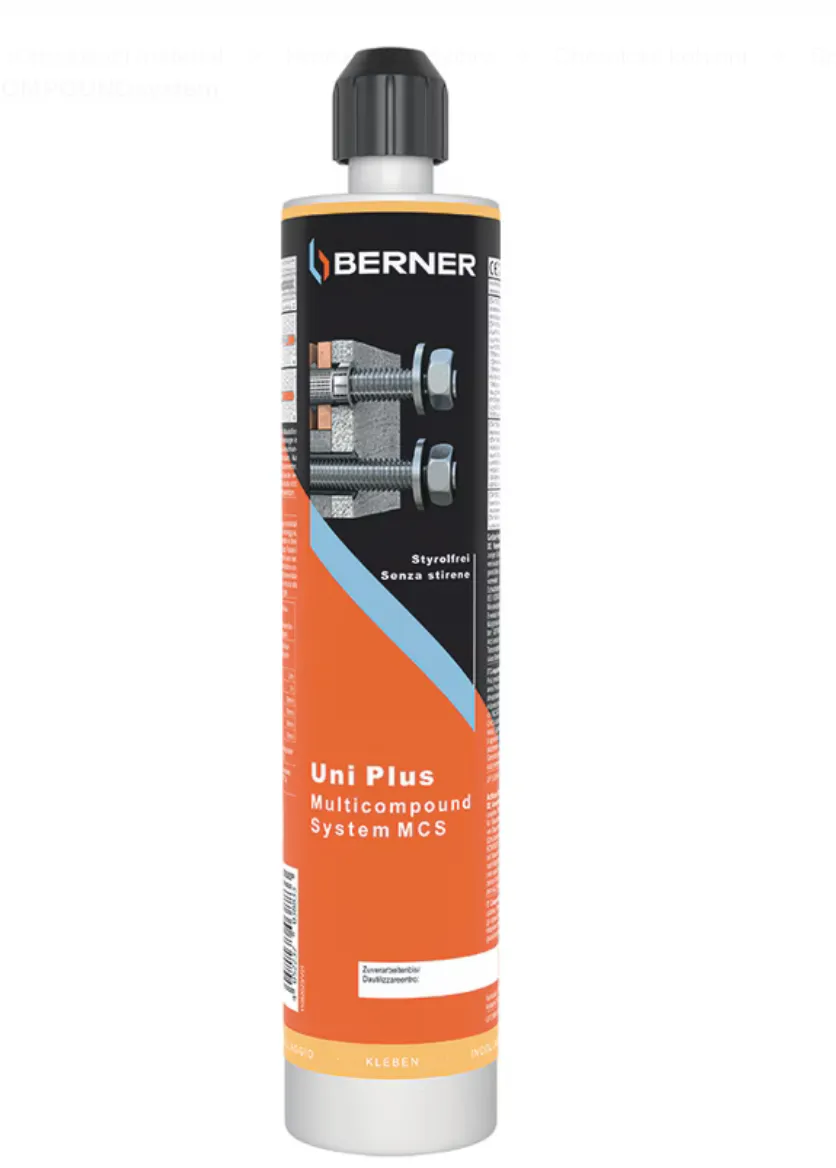 Chemická kotva Berner MULTICOMPOUND Uni Plus, 300 ml 117579