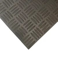 Gumový nášlap na schody FLOMA Criss Cross - délka 25 cm, šířka 75 cm, výška 0,5 cm