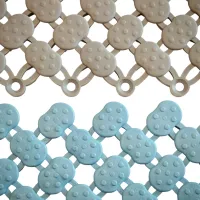 Modrá bazénová rohož FLOMA SP20 - délka 21,7 cm, šířka 21,7 cm, výška 0,8 cm