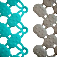 Modrá bazénová rohož FLOMA SP20 - délka 21,7 cm, šířka 21,7 cm, výška 0,8 cm