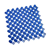 Modrá bazénová rohož FLOMA SP20 - délka 21,7 cm, šířka 21,7 cm, výška 0,8 cm