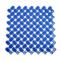 Modrá bazénová rohož FLOMA SP20 - délka 21,7 cm, šířka 21,7 cm, výška 0,8 cm