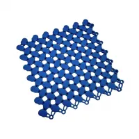 Modrá bazénová rohož FLOMA SP20 - délka 21,7 cm, šířka 21,7 cm, výška 0,8 cm