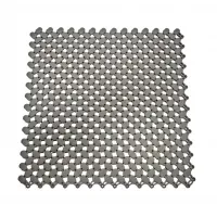 Šedá bazénová rohož FLOMA SP20 - délka 21,7 cm, šířka 21,7 cm, výška 0,8 cm Šedá bazénová rohož FLOMA SP20 - délka 21,7 cm, šířka 21,7 cm, výška 0,8 cm