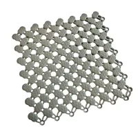 Šedá bazénová rohož FLOMA SP20 - délka 21,7 cm, šířka 21,7 cm, výška 0,8 cm Šedá bazénová rohož FLOMA SP20 - délka 21,7 cm, šířka 21,7 cm, výška 0,8 cm