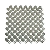 Šedá bazénová rohož FLOMA SP20 - délka 21,7 cm, šířka 21,7 cm, výška 0,8 cm Šedá bazénová rohož FLOMA SP20 - délka 21,7 cm, šířka 21,7 cm, výška 0,8 cm