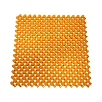 Žlutá bazénová rohož FLOMA SP20 - délka 21,7 cm, šířka 21,7 cm, výška 0,8 cm