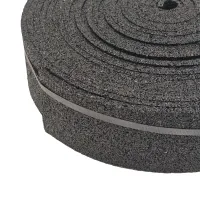 Gumová univerzální podložka (pás) FLOMA UniPad S750 - délka 20 m, šířka 12 cm, výška 1 cm Gumová univerzální podložka (pás) FLOMA UniPad S750 - délka 20 m, šířka 12 cm, výška 1 cm
