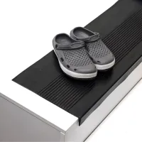 Gumový nášlap na schody FLOMA ST50 - délka 32 cm, šířka 150 cm, výška 0,4 cm