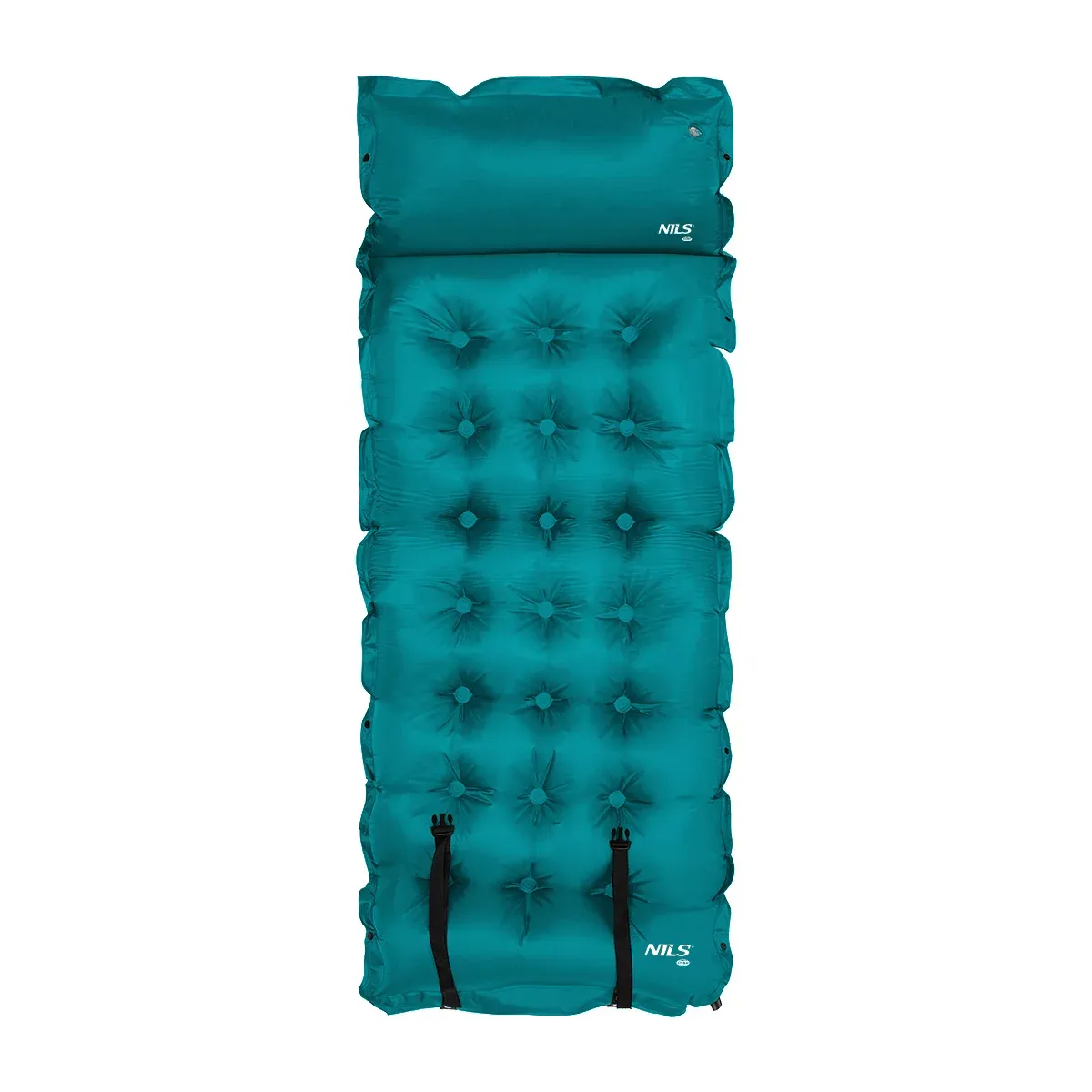 Modrá samonafukovací karimatka NILS CAMP NC4018 - délka 188 cm, šířka 66 cm, výška 3,5 cm