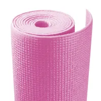 Růžová podložka pro jógu ONE FITNESS - délka 173,5 cm, šířka 61 cm, tloušťka 0,3 cm