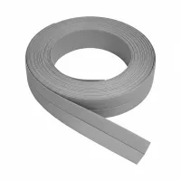 Šedá plastová (PVC) soklová lišta F208 - délka 40 m, šířka 3 cm, výška 3 cm