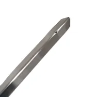 Stříbrná hliníková ochrana rohů zdí, stěn s otvory pro šrouby CP10 - délka 150 cm, šířka 4 x 4 cm, tloušťka 0,1 cm