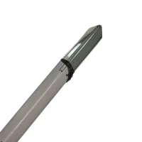 Stříbrná nerezová ochrana rohů zdí, stěn bez otvorů pro šrouby, k nalepení CP10 - délka 150 cm, šířka 4 x 4 cm, tloušťka 0,1 cm