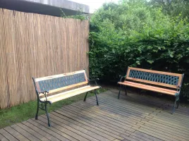 Bambusová stínicí rohož "štípaný bambus nelakovaný" - délka 500 cm, výška 180 cm