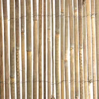 Bambusová stínicí rohož "štípaný bambus nelakovaný" - délka 500 cm, výška 130 cm