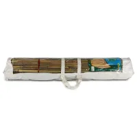 Bambusová stínicí rohož "štípaný bambus nelakovaný" - délka 500 cm, výška 130 cm