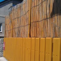 Bambusová stínicí rohož "štípaný bambus nelakovaný" - délka 500 cm, výška 130 cm