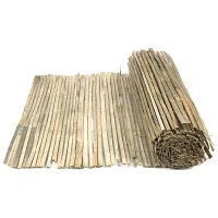 Bambusová stínicí rohož "štípaný bambus nelakovaný" - délka 500 cm, výška 130 cm