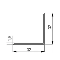 Černá plastová (PVC) soklová lišta F208 - délka 50 m, šířka 3 cm, výška 3 cm
