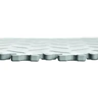 Modrá plastová (PVC) zátěžová dlažba Fortelock Industry ECO (diamant) - délka 51 cm, šířka 51 cm, výška 0,7 cm
