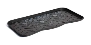 Plastový odkapávač na boty FLOMA Stone Mosaic - délka 38 cm, šířka 75 cm, výška 2,1 cm