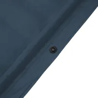 Šedá samonafukovací karimatka pro dvě osoby NILS CAMP - délka 186 cm, šířka 130 cm, tloušťka 3 cm