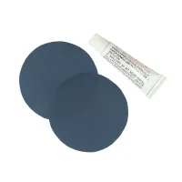 Šedá samonafukovací karimatka pro dvě osoby NILS CAMP - délka 186 cm, šířka 130 cm, tloušťka 3 cm