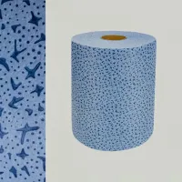 Textilní průmyslová rychlosavá čisticí utěrka FLOMA PP10 - délka 38 cm, šířka 30 cm - 292 útržků