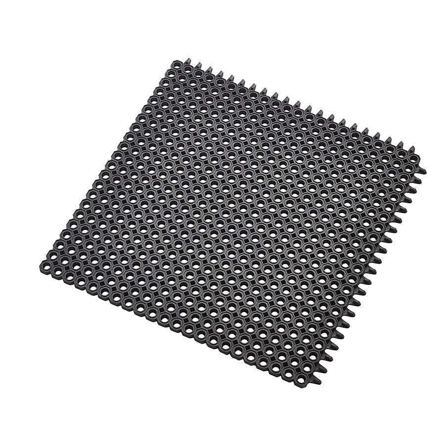 Gumová čisticí vstupní rohož Master Flex D12 - délka 50 cm, šířka 50 cm, výška 1,2 cm