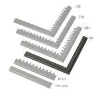 Černá náběhová hrana &quot;samice&quot; MF Safety Ramps D23/C23 - 100 x 6 cm