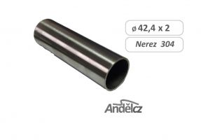 MADLO trubka nerezové D42,4mm - délka od 20 do 600 cm