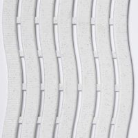 Bílá bazénová rohož Soft-Step - délka 15 m, šířka 60 cm, výška 0,9 cm
