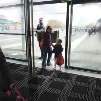 Černá náběhová hrana "samice" MF Safety Ramps D23/C23 - délka 100 cm a šířka 6 cm