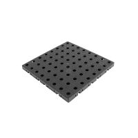 Černá plastová PE dlažba AvaTile AT-STD - délka 25 cm, šířka 25 cm, výška 1,6 cm F