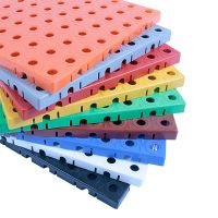 Oranžová plastová dlažba AvaTile AT-HRD - délka 25 cm, šířka 25 cm, výška 1,6 cm F