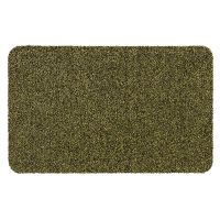 Zlatá pratelná vstupní rohož FLOMA Majestic - délka 40 cm, šířka 60 cm, výška 0,6 cm