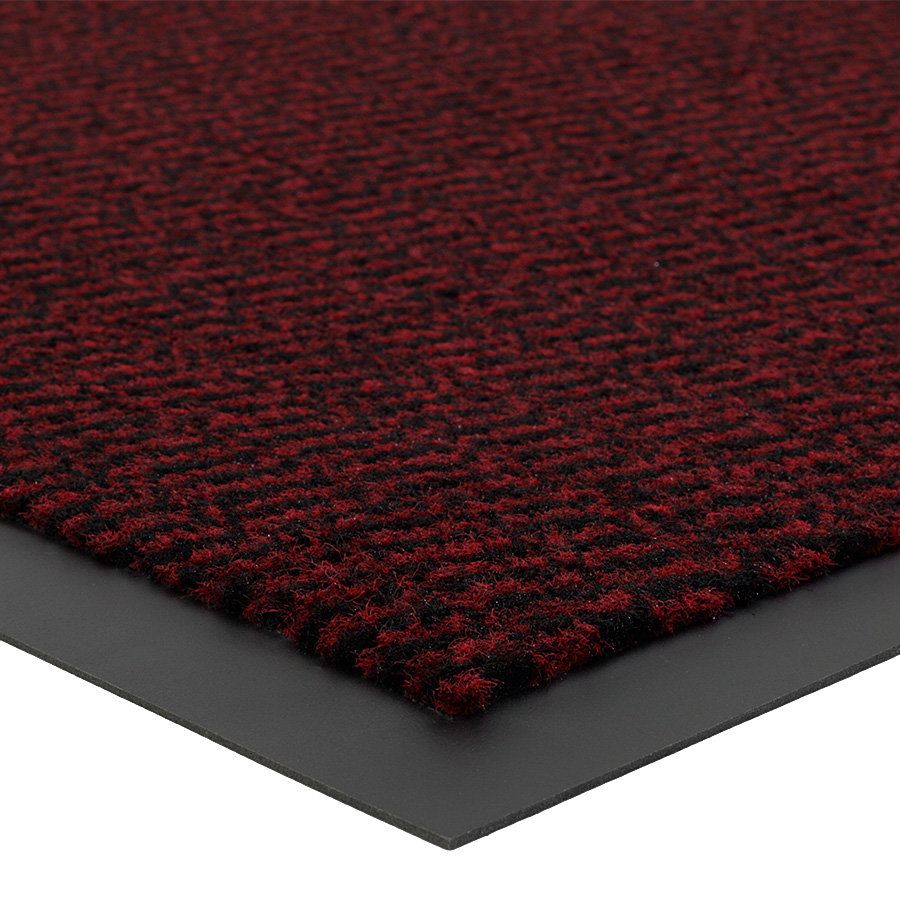 Červená vstupní rohož FLOMA Spectrum - délka 80 cm, šířka 120 cm, výška 0,5 cm