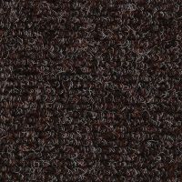 Hnědá textilní zátěžová vstupní rohož FLOMA Catrine - délka 50 cm, šířka 80 cm, výška 1,35 cm
