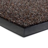 Hnědá textilní zátěžová vstupní rohož FLOMA Catrine - délka 300 cm, šířka 150 cm, výška 1,35 cm